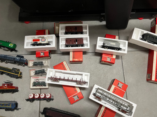 Collection trains miniatures - collection,