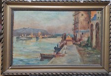 Tableau ancien signé annoté