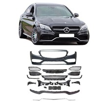 Parechoc avant look C63 AMG pour MERCEDES classe C W205 berline et C205 coupé