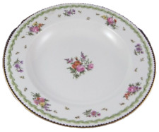 Antique 19thC Sevres Français Floral Porcelaine Assiette Porzellan Teller Blumen