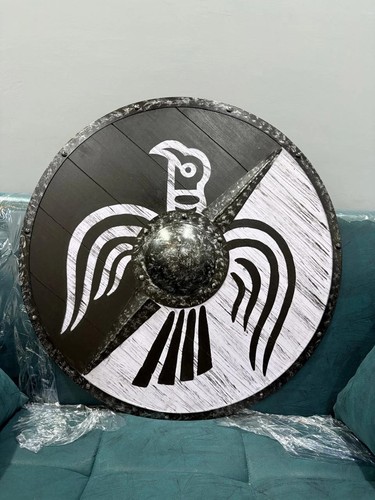 Bouclier viking rond - en, bois