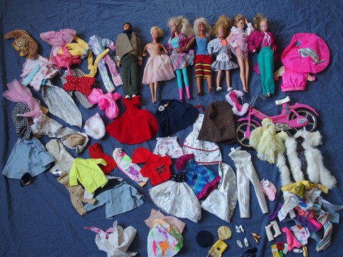 Gros lot poupée barbie - gros,