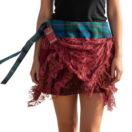 Jupe tartan fait - fait, kilt