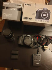 Canon EOS 6D + Objectif Tamron 24-70mm f2,8 + 2 batteries canon