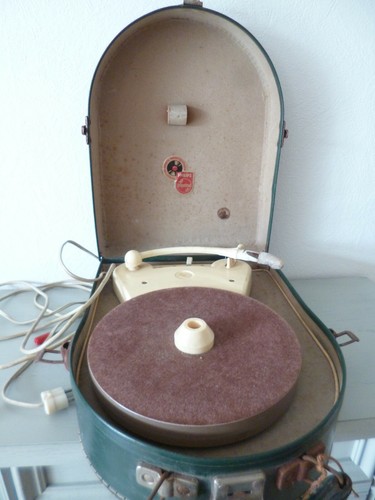 Ancien tourne disque philips - tourne,