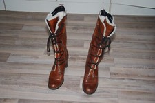 bottes femme cuir camel taille 39 andré