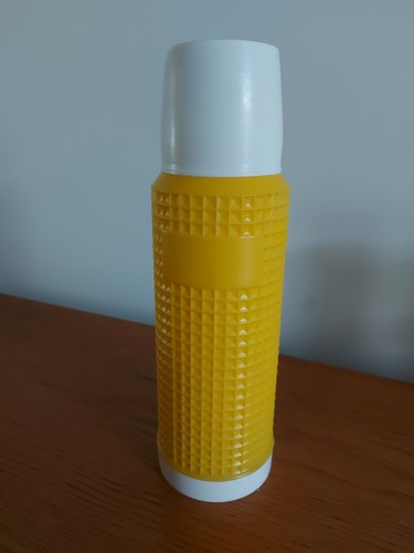 Bouteille thermos domec jaune - bouteille,