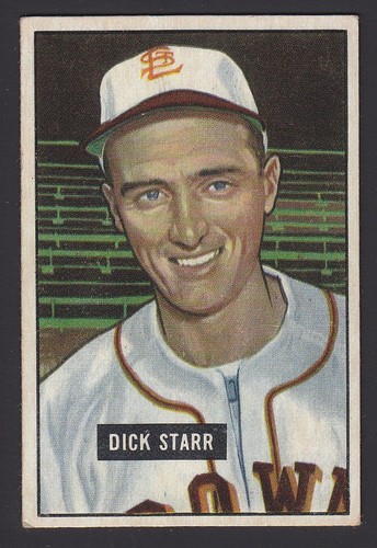 1951 bowman 137 richard dick - #137,