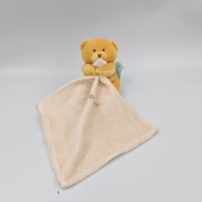 Doudou plat ours beige mouchoir Baby nat - 14974