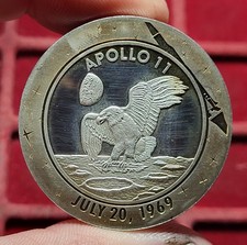 #110-3 ~ Médaille APOLLO 11 1969 - 40e anniversaire