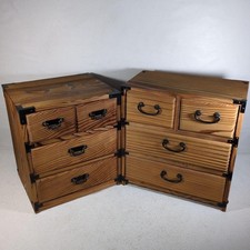 Lot de 2 petites commodes