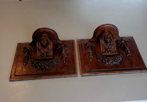 Paire consoles applique - de,