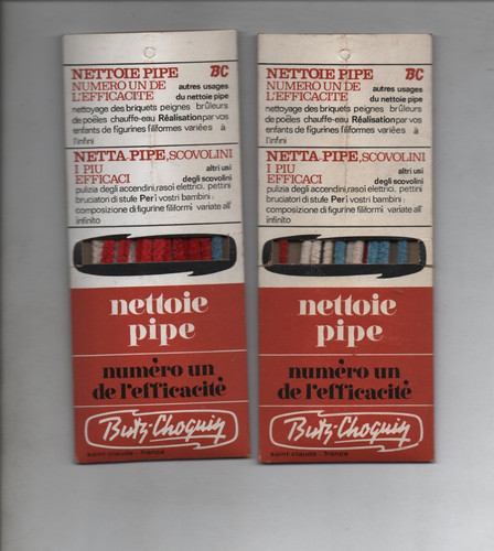 Lot pochettes nettoie pipes - 2,