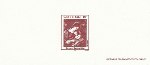 Gravure epreuve timbre poste - epreuve,