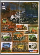 POSTER CAMION RéTRO VOLVO N7 N10 N12   56X42cm