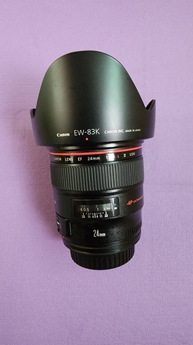 Objectif canon 24mm 4 - objectif, l