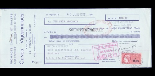 1958 fromages cantal salers - et,