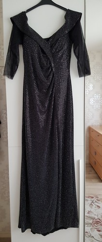 Robe soirée longue noire - soirée,