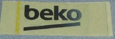 PLAQUE SIGNALETIQUE BEKO