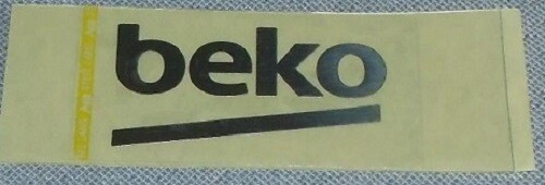 Plaque signaletique beko - plaque,