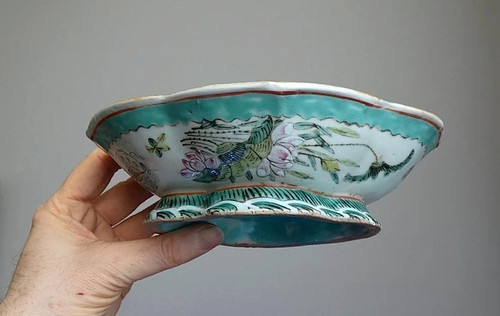 Coupe plat porcelaine - plat,