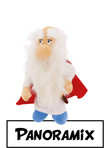 Peluche panoramix - (20cm),