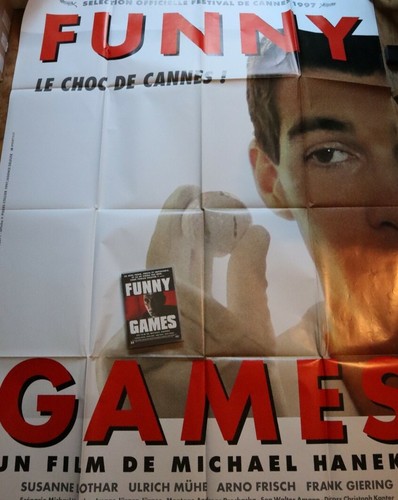 Funny games dvd affiche - funny,