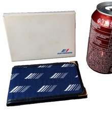 Air France Carnet de Voyage Toile et Simili cuir Etat Neuf + Boite 1980 Concorde