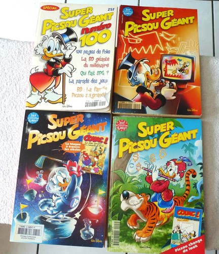 Lot super picsou geant - picsou, n°