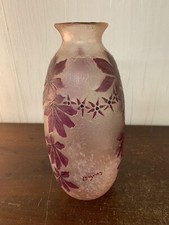 Vase décor ovoïde Rubis T