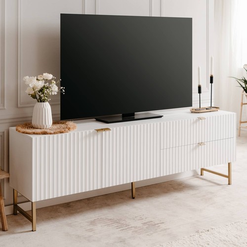 Meuble blanc bois massif - meuble,