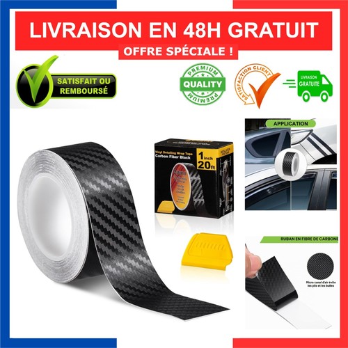 Film vinyle carbone noir - film, 3d