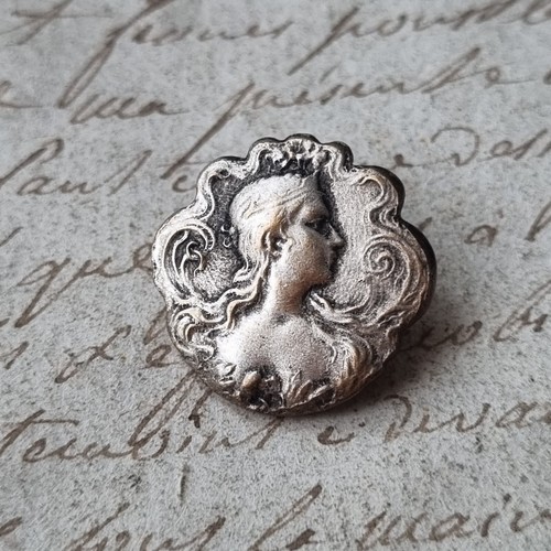 Bouton ancien 1900 portrait - bouton,