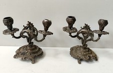 PAIRE BOUGEOIR CHANDELIER