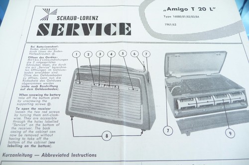 Service manuel instructions - service,