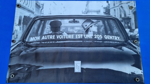 Affiche publicitaire peugeot - affiche,