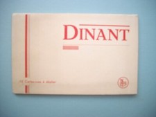 carte postal ancienne - 10 vue photographiques détachable - Dinan -