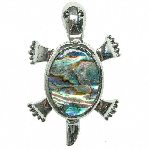 Broche tortue avec nacre