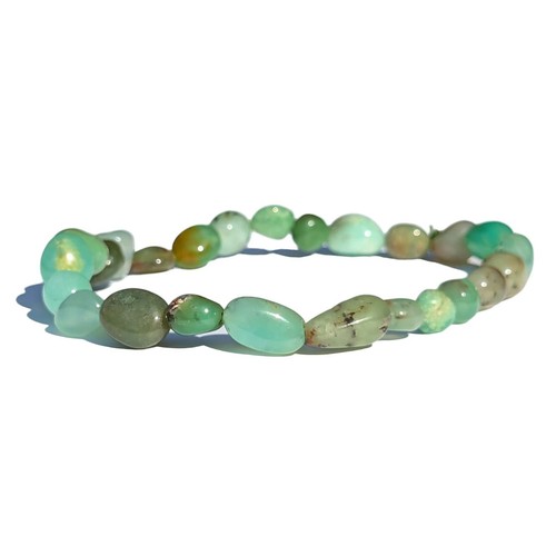 Bracelet roulée chrysoprase - bracelet,