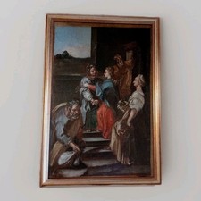 Ancienne peinture à l'huile