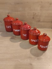 ANCIENNE SERIE DE 5 POTS A
