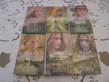 MARIE - BERNADETTE DUPUY , 6  livres "  ABIGAËL" complète , FRANCE  LOISIRS