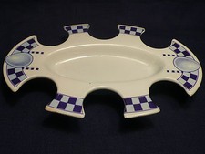 PORTE-COQUETIERS DE BISTROT ANCIEN PUBLICITAIRE LUSTUCRU EN FAIENCE