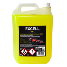 Liquide de refroidissement, jaune, 5L, EXCELL -25°C - Diframa