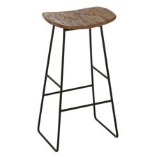 Tabouret de Bar en Bois "Teck"