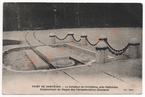 Cpa forêt compiègne - cpa,