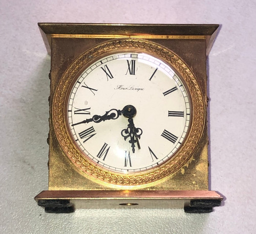 Rare ancienne pendule de - et,