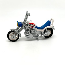PLAYMOBIL * SPORT * Moto Américaine Blanc Bleu Gris Eagle Cruiser 5526