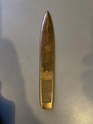 Ancien coupe papier - , bronze