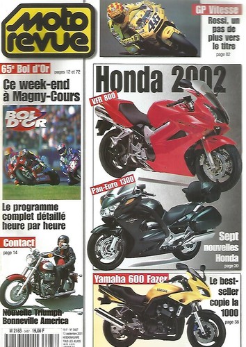 Moto revue 3487 triumph - moto,